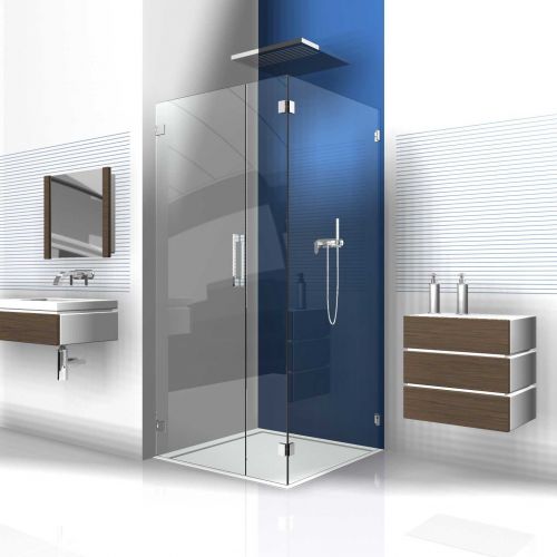 Spiegel glas en badkamer douchewand: Glans en functionaliteit